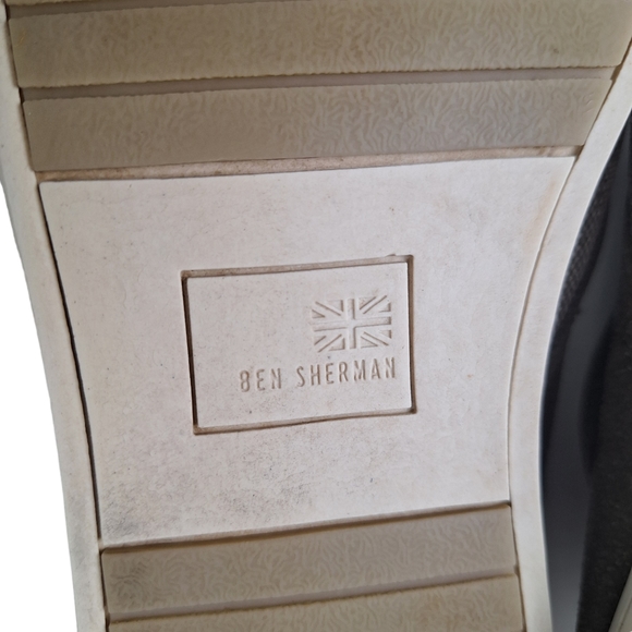 Ben Sherman Payton Men Sz 11 Gray Fabric Lace Up Chukka Boots - Picture 14 of 14